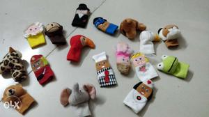 Hand Puppets Lot