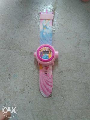 Kid's Pink Digital Watch