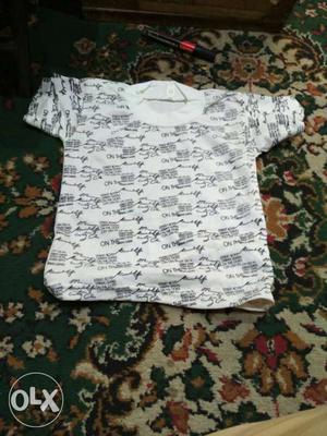 Kids t shirt for 1 year child