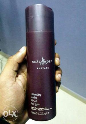 Neal & Wolf Hair Volumising Lotion. It is used 4