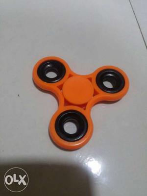Orange Fidget Spinner brand new
