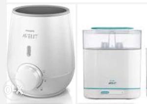 Phillps Avent baby bottle sterlizer and bottle