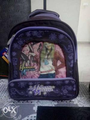 Purple Hannah Montana Backpack