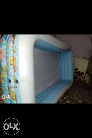 Swimming pool size 12x6 feets in good condition