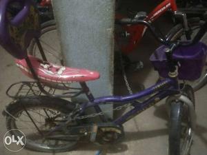 Toddler's Purple Fixed-gear Bike