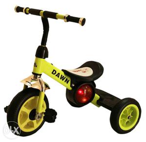 Tri cycle for kids with light and music available