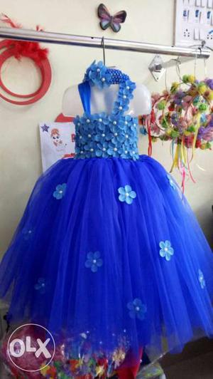 Tutu dress for 1 yr baby (party wear) perfect fit