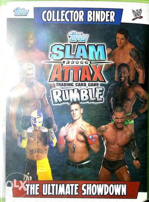 WWE SLAM ATTAX RUMBLE collection with all the