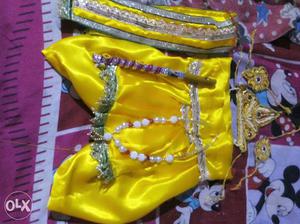 Yellow Traditional Pants bhagvan kirshan new dress