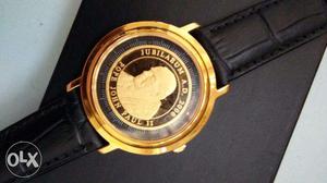 Branded watches made of gold and platinum