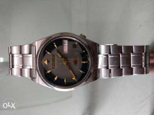 Citizen Automatic watch All Stainless Steel Good