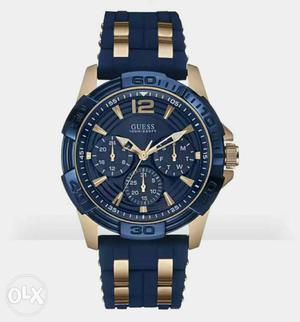 Guess Men's Watch | WG4 | Iconic Blue Silicon