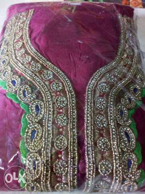 Libas fabric Rampur kota chandiry silk with work