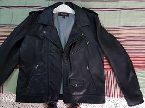 Men's Black Michael Kors Leather Jacket Original price