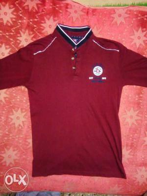 Men's Red Polo Shirt