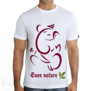 Men's ganesh t-shirts polyester and cotton