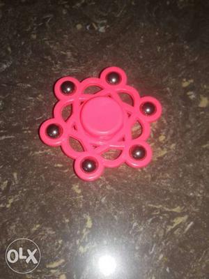 Pink 5-bead Spinner