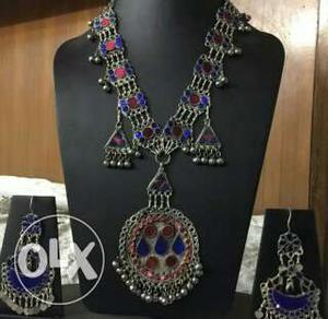 Real Afghani set. Antique jewellery