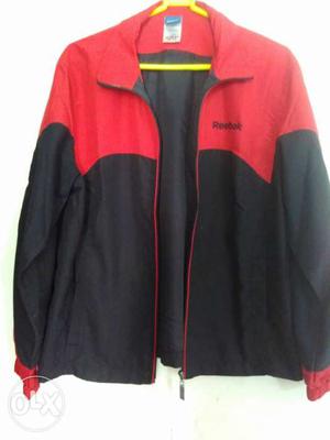 Red n Black Reebok track suit, medium size. used