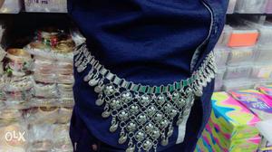 Silver Belly Dancing Accessory