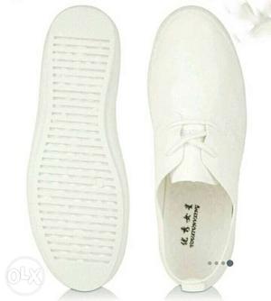 White Leather Dress Shoes
