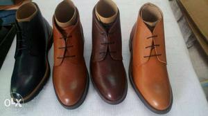 100% pure hand made leather shoes branded for