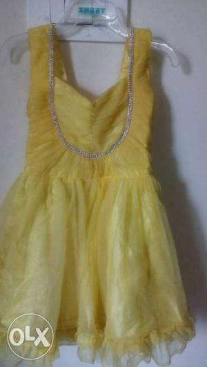 3-4 yrs party frock Used only once