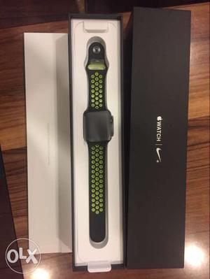 Black And Green Apple Watch