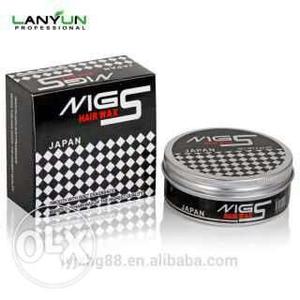 Black And Silver Nigs Hair Wax With Box