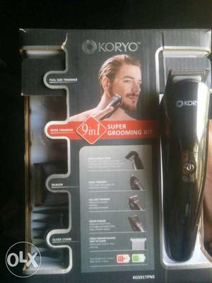 Black Koryo Hair Trimmer With Box