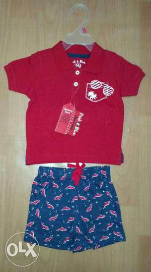 Boy's Polo Shirt with shorts