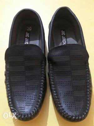 Brand new black Jig Jack Leather belly Shoes