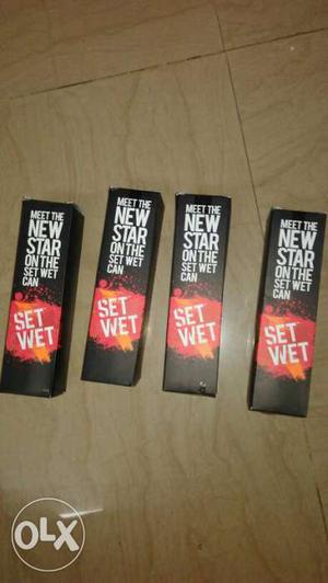 Four Meet The New Star On The Set Wet Can Boxes