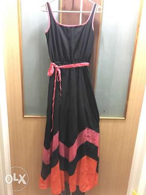 Georgette Maxi dress; Size:XS-S