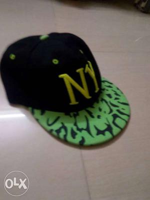 Green New York cap