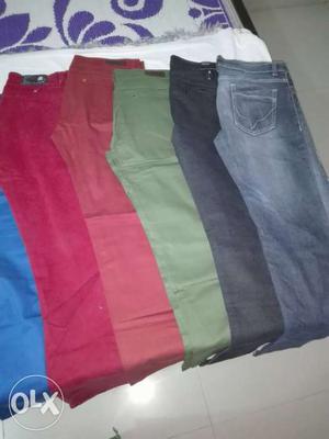 Hi colour ful jeans for boys (waist 36/ length