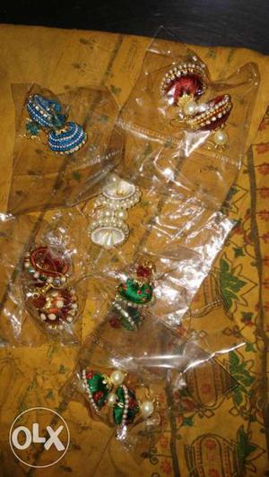 Jhumka home made product 150 rs each pair