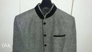 Jodhpuri coat with pure linen jute brand new