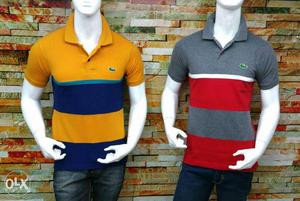 Lacoste original branded 3 T shirts  only