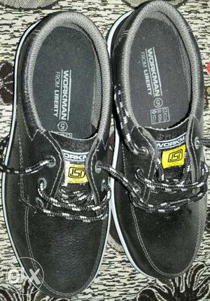 Leather Barton Black Shoe From LIBERTY company