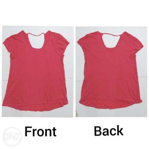 Panelled Top with Back Strap. Size -Medium.