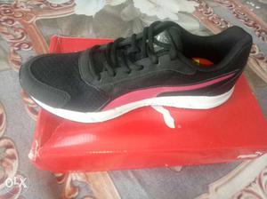 Puma shoes brand new box pack pink and black for