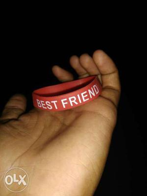 Red Best Friend Sport Band