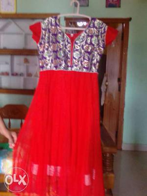 Red bridal top once only ised