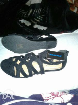 Sandals black colour brand new