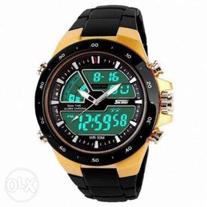 Skmei chronograph digital watch for men Free