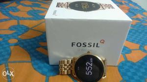 This is my Fossil Q wander smart watch bought 2