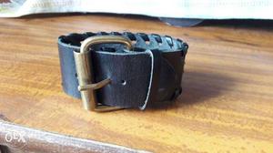 Unused New Men Buckle bracelet fully Leather strap