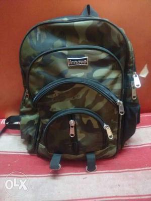 Woodland Camouflage Lenovo Backpack