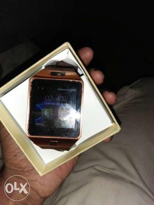 .new mobile watch with sim and memory also good